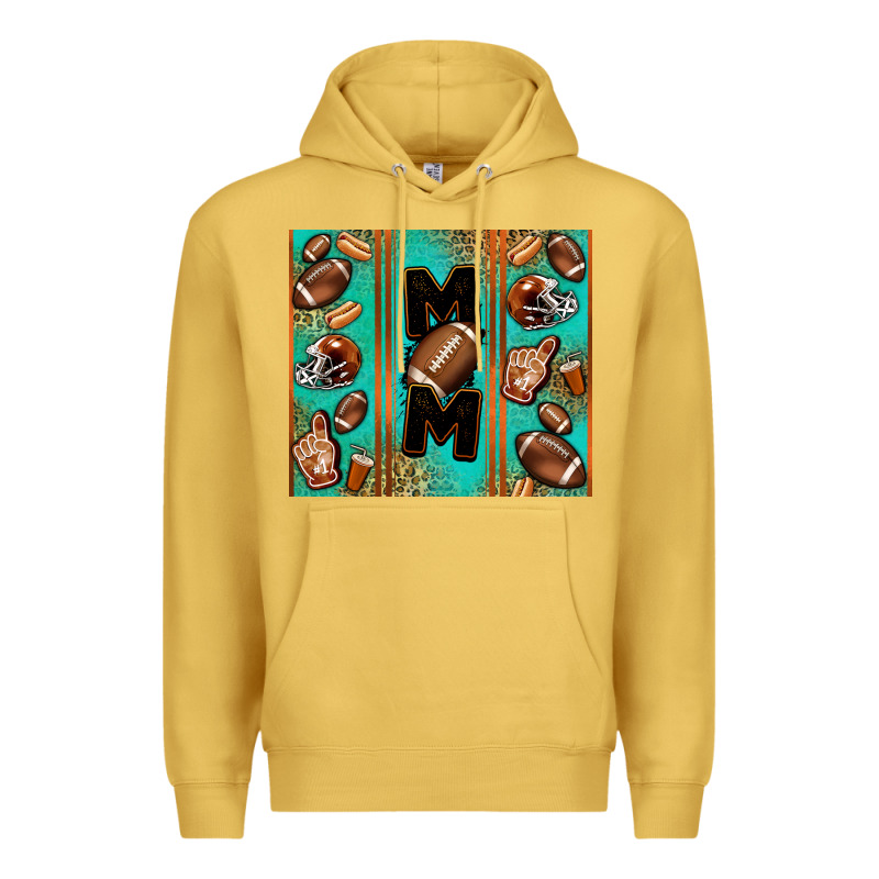 American Football Mom Premium Hoodie by Jasminsmagicworld | Teevron