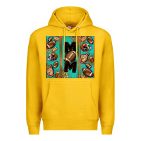 Lemon American football mom Premium Hoodie - Jasminsmagicworld