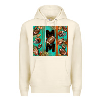 Tofu American football mom Premium Hoodie - Jasminsmagicworld