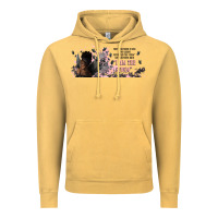 Vintage Mustard i am the storm with girl and butterflies Vintage Hoodie - TumblerDesignByShophia