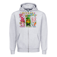 Heather Grey Happiness All Around Happy Valentines Patrick East Zipper Hoodie - CowhideDigitalArt