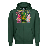 Sports Green Happiness All Around Happy Valentines Patrick East Zipper Hoodie - CowhideDigitalArt