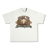 Pistachio Chasin you like a shot of whiskey bull skull Urban Heavy Tee - HowdyJamesFarm