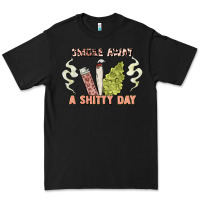 Black smoke away a sh tty day Premium Tee - Artiststas