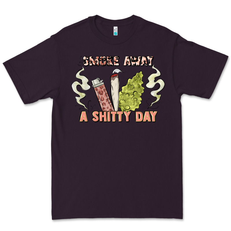 Smoke Away A Sh Tty Day Premium Tee by Artiststas | Teevron