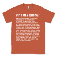 Copper Why I am a Democrat cool political outfit for democrats Long Sleeve Classic Tee - lanVoArt