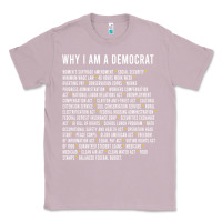 Lilac Why I am a Democrat cool political outfit for democrats Long Sleeve Classic Tee - lanVoArt