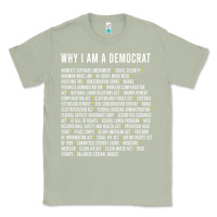 Matcha Why I am a Democrat cool political outfit for democrats Long Sleeve Classic Tee - lanVoArt