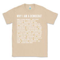 Mushroom Why I am a Democrat cool political outfit for democrats Long Sleeve Classic Tee - lanVoArt
