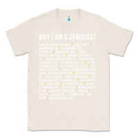 Natural Why I am a Democrat cool political outfit for democrats Long Sleeve Classic Tee - lanVoArt