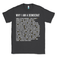 Smoke Why I am a Democrat cool political outfit for democrats Long Sleeve Classic Tee - lanVoArt