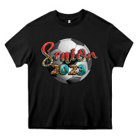 Black soccer senior 2023 Heavy Core Tee - BundleAndBundleShop