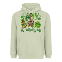 Matcha happy st. patricks day paws Heavyweight Hoodie - Artiststas