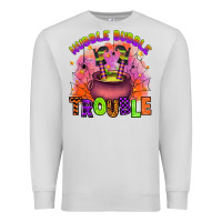Dove Grey hubble bubble trouble Premium Sweatshirt - Artiststas