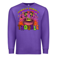 Purple hubble bubble trouble Premium Sweatshirt - Artiststas
