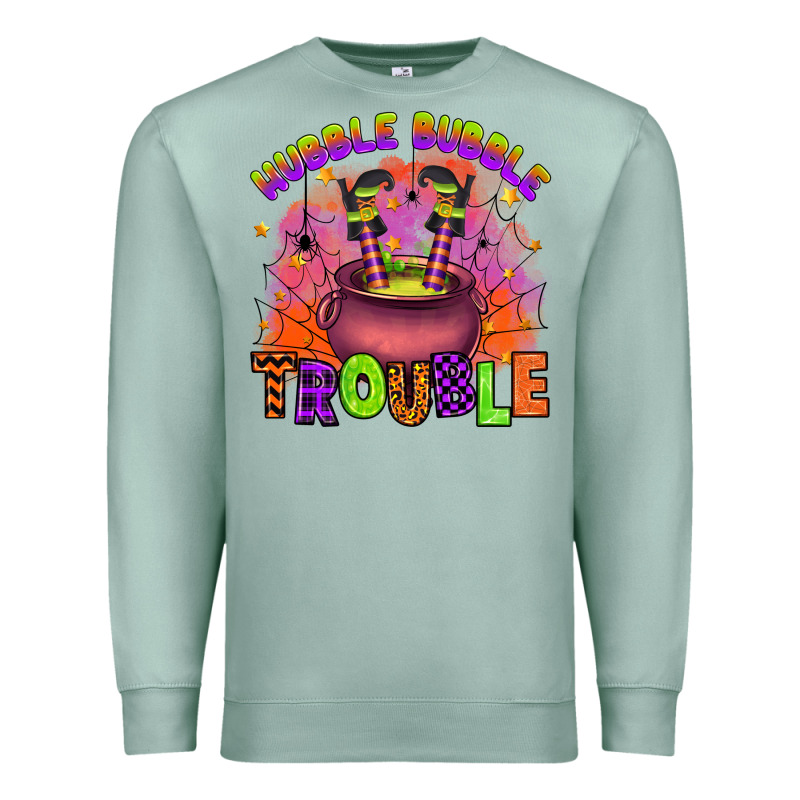 Hubble Bubble Trouble Premium Sweatshirt by Artiststas | Teevron