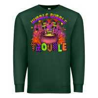 Sports Green hubble bubble trouble Premium Sweatshirt - Artiststas