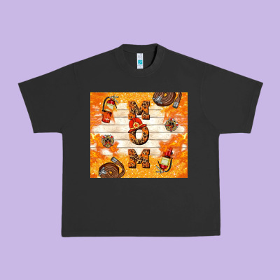 Fireman Mom Mother's Day Urban Heavy Tee Designed By Tumblerdesignbyshophia