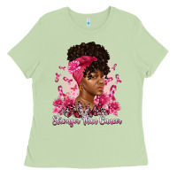 Matcha stronger than cancer Ladies Tee - Artiststas