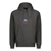 Charcoal Heather i m a jellyfish duh halloween costume Premium Hoodie - lanVoArt