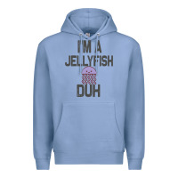 Colony Blue i m a jellyfish duh halloween costume Premium Hoodie - lanVoArt