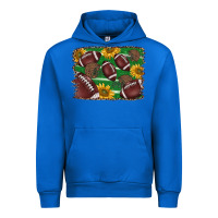 Cobalt American football background Urban Hoodie - BarkalooDesign