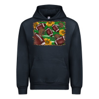 Navy American football background Urban Hoodie - BarkalooDesign