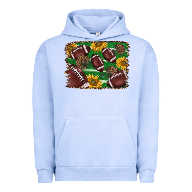 American Football Background Urban Hoodie by BarkalooDesign | Teevron