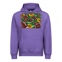 Tulip American football background Urban Hoodie - BarkalooDesign