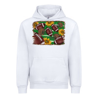 White American football background Urban Hoodie - BarkalooDesign