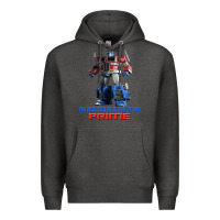 Charcoal Heather optimus prime 2 Premium Hoodie - lanVoArt