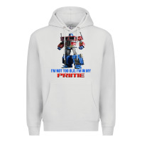 Dove Grey optimus prime 2 Premium Hoodie - lanVoArt