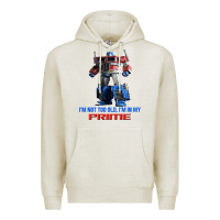 Oatmeal Heather optimus prime 2 Premium Hoodie - lanVoArt