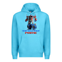 Ocean Blue optimus prime 2 Premium Hoodie - lanVoArt