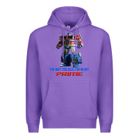 Purple optimus prime 2 Premium Hoodie - lanVoArt