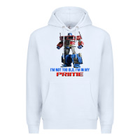 White optimus prime 2 Premium Hoodie - lanVoArt