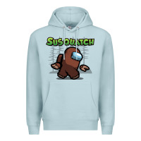 Blue Mist susquatch gift nature Premium Hoodie - lanVoArt