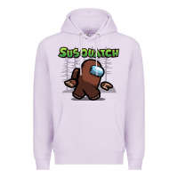 Lilac susquatch gift nature Premium Hoodie - lanVoArt