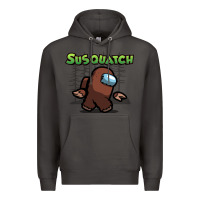 Smoke susquatch gift nature Premium Hoodie - lanVoArt
