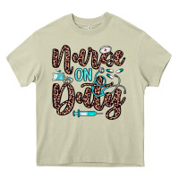 Mossy nurse on duty Heavy Core Tee - JahusDesignShop