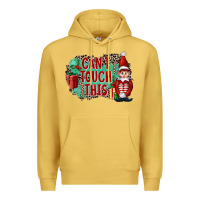 Antique Gold Christmas Can't Touch This Elf Premium Hoodie - FaDigitalArtStudio
