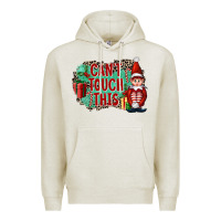 Oatmeal Heather Christmas Can't Touch This Elf Premium Hoodie - FaDigitalArtStudio