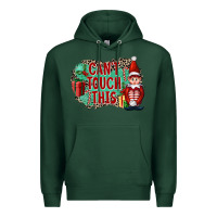 Sports Green Christmas Can't Touch This Elf Premium Hoodie - FaDigitalArtStudio