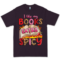 Plum i like my books extra spicy Premium Tee - Artiststas