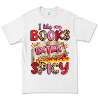 White i like my books extra spicy Premium Tee - Artiststas