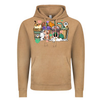 Vintage Camel Cat coffee cups Vintage Hoodie - HowdyJamesFarm