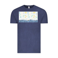 Vintage Denim doodle flowers sippy cup tbs Vintage Tee - TumblerDesignByShophia