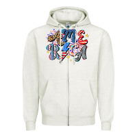 America Zipper Hoodie | Teevron