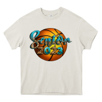 Cream basketball senior 2023 Heavy Core Tee - BundleAndBundleShop