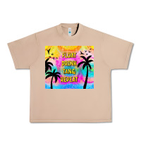 Burro float drink tan & repeat Urban Heavy Tee - TumblerDesignByShophia